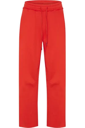 Culture Cuchira Charlie Sweatpants Bottoms Trousers Joggers Red