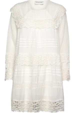 Munthe Feodor Kort Kjole White