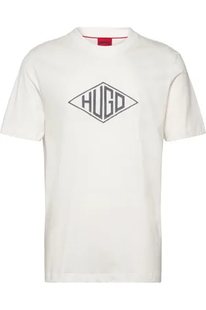 HUGO BOSS Dalendi Designers T-Kortærmet Skjorte White