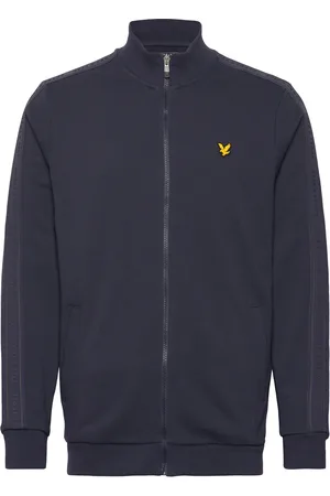 Lyle & Scott Tape Track Top Sport Sport Clothing Sport Sweatshirts & Hoodies Sport Sweatshirts Navy