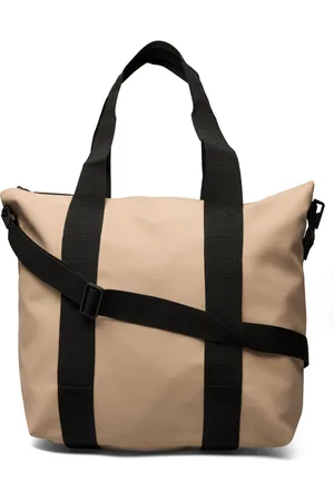 Rains Tote Bag Mini W3 Designers Shoulder Bags Beige