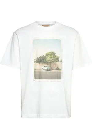 Rue de Tokyo Tibor Light Jersey Tops T-Kortærmet Skjorte White