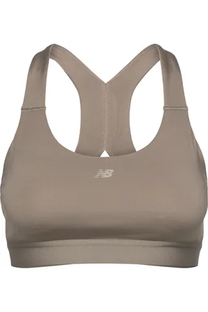New Balance Nb Essential Train Bra Sport Sport Clothing Sport Bras - All Beige