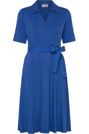 Jumperfabriken Demi Dress Dresses Wrap Dresses Blue