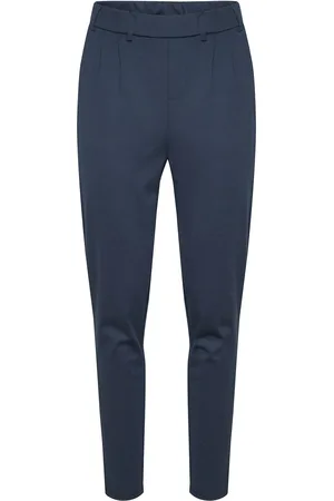 Kaffe Kajenny Pants Bottoms Trousers Slim Fit Trousers Navy