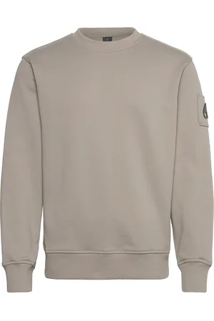 Moose Knuckles Hartsfield Crew Tops Sweatshirts & Hoodies Sweatshirts Beige