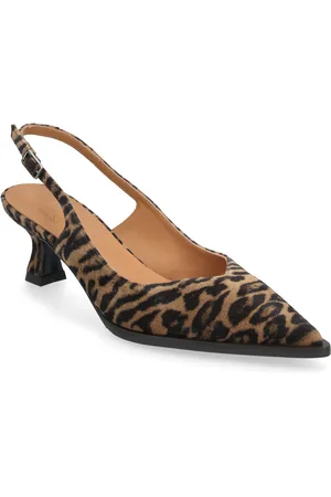 Billi Bi Sling Back Shoes Sling Backs Heeled Slingbacks Brown