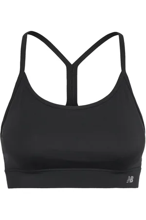 New Balance Nb Essential Yoga Bra Sport Sport Clothing Sport Bras - All Black