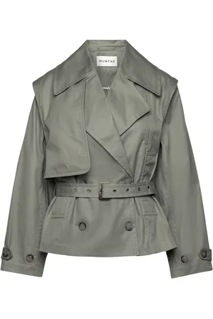 Munthe Sofua Trenchcoat Frakke Green