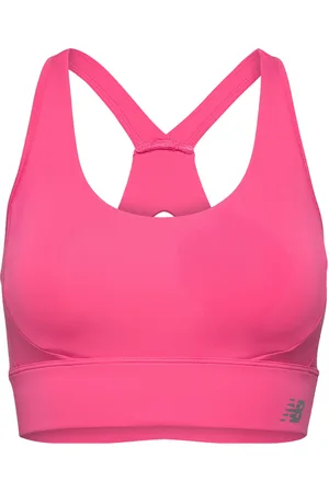 New Balance Tech Training Sports Bra Sport Women Sport Clothing Sport Bras - All Pink