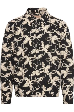 Rue de Tokyo Clancy Flower Tech Tynd Jakke Black