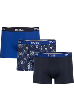 HUGO BOSS Trunk 3P Power Desig Boxershorts Black