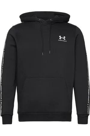 Under Armour Ua Icon Fleece Hd Taping Sport Men Sport Clothing Sport Sweatshirts & Hoodies Sport Hoodies Black