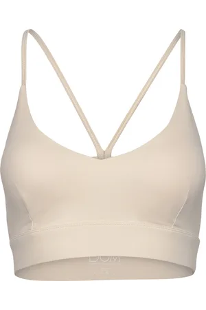 Drop Of Mindfulness Ultimate Open Back Bra Sport Women Sport Clothing Sport Bras - All Beige