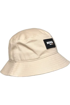 HUGO BOSS Bucket Hat Accessories Headwear Hats Bucket Hats Beige