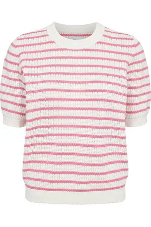Numph Nunicole Pullover - Gots Tops Knitwear Jumpers Pink