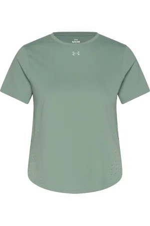 Under Armour Ua Launch Elite Shortsleeve Sport Sport Clothing Sports Tops & T-shirts Sport T-Skjorte Green