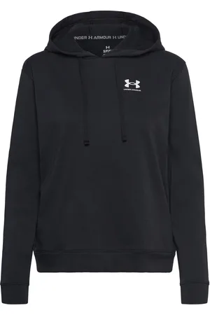 Under Armour Ua Rival Terry Hoodie Sport Women Sport Clothing Sport Sweatshirts & Hoodies Sport Hoodies Black