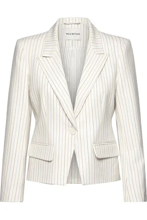 Munthe Fanya Blazers Single Breasted Blazers Beige