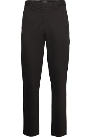 Mads Norgaard Metropolis Morten Pants Bottoms Trousers Casual Black