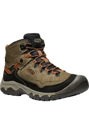 Keen Ke Targhee Iv Mid Wp M-Sea Sport Men Sport Shoes Sport Outdoor-hiking Shoes Khaki Green