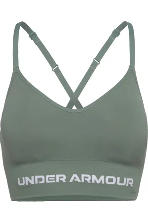 Under Armour Vanish Seamless Low Bra Sport Women Sport Clothing Sport Bras - All Green