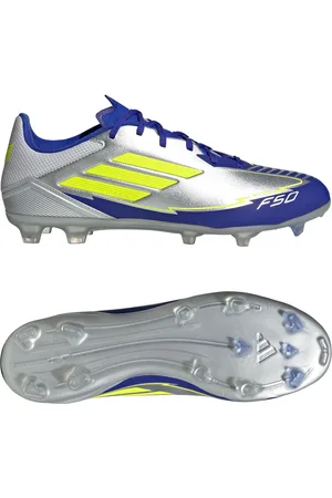 adidas F50 League Fg/Mg Messi Sport Men Sport Shoes Sport Football Boots Silver