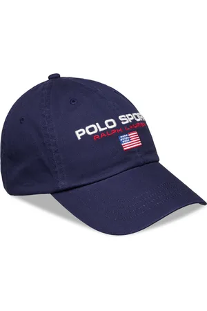 Ralph Lauren Polo Sport Twill Ball Cap Sport Headwear Caps Navy