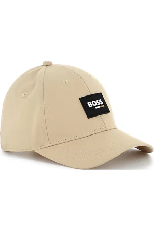 HUGO BOSS Cap Accessories Headwear Caps Beige