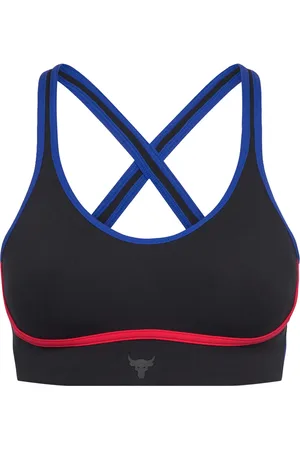 Under Armour Pjt Rck Bra Sport Women Sport Clothing Sport Bras - All Black