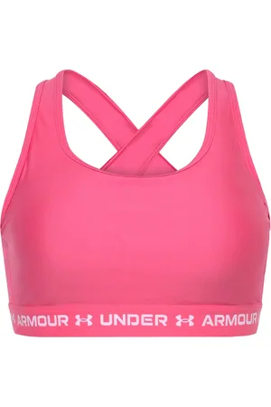 Under Armour Crossback Mid Bra& Sport Bras & Tops Sports Bras - All Pink