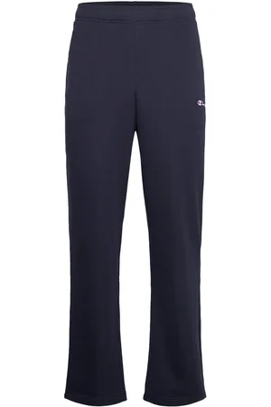 Champion Straight Hem Pants Bottoms Sweatpants Navy