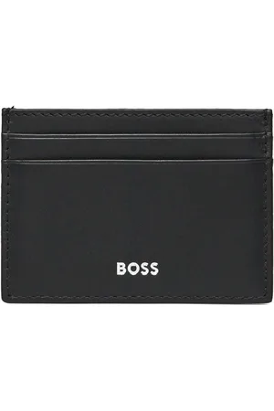 HUGO BOSS Randy_Cardholder Designers Wallets Cardholder Black