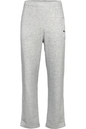 Champion Straight Hem Pants Bottoms Sweatpants Grey
