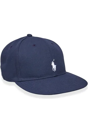 Ralph Lauren Twill High-Crown Ball Cap Designers Headwear Caps Navy