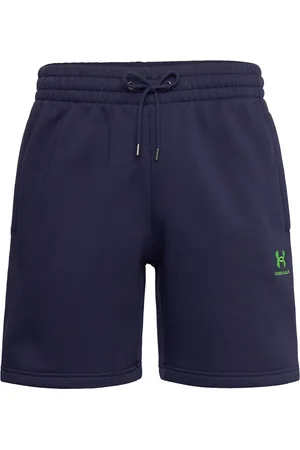 Under Armour Ua Icon Fleece Short Taping Sport Men Sport Clothing Sport Shorts Sport Casual Shorts Navy