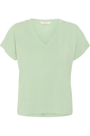 Part Two Evenyepw Ts Tops T-shirts & Tops Short-sleeved Green