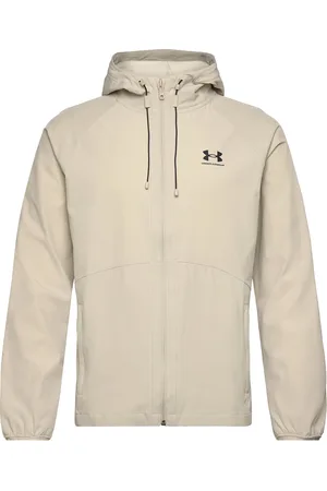 Under Armour Ua Vibe Woven Jacket Sport Men Sport Clothing Sport Outerwear Sport Jackets Sport Anoraks Beige