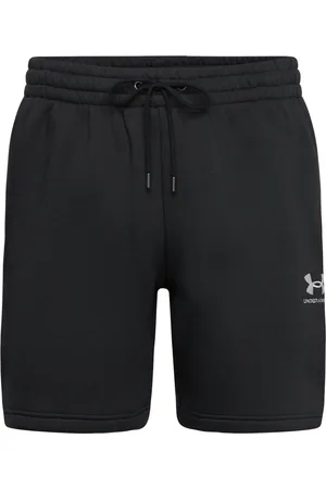 Under Armour Ua Icon Fleece Short Taping Sport Men Sport Clothing Sport Shorts Sport Casual Shorts Black