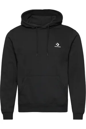 Converse Star Chev Emb Hoodie Ft Lakeside Blue Tops Sweatshirts & Hoodies Hoodies Black