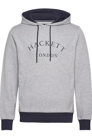 Hackett Heritage Ess Hoody Designers Sweatshirts & Hoodies Hoodies Grey