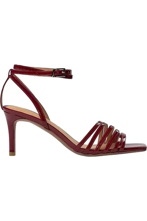 Sofie Schnoor Johannasw Stiletto Sandal Med Hæl Burgundy