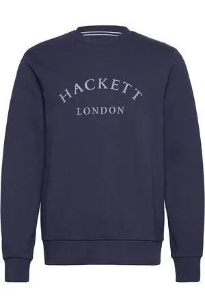 Hackett Heritage Ess Crew Designers Sweatshirts & Hoodies Sweatshirts Navy