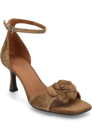 Billi Bi Sandals Sandal Med Hæl Brown