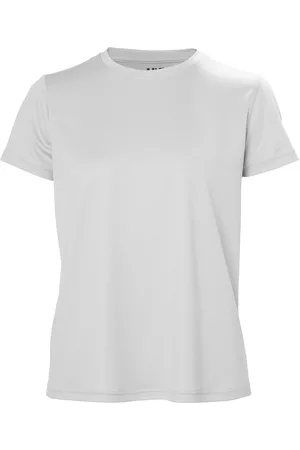 Helly Hansen W Hh Tech T-Shirt 2.0 Sport Women Sport Clothing Sports Tops & T-shirts Sport T-Skjorte Grey