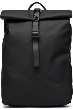 Rains Rolltop Rucksack Mini W3 Rygsæk Taske Black