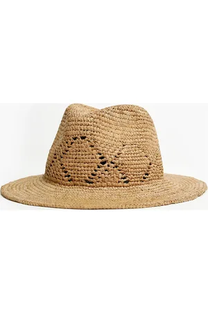 Andiata Capria Designers Headwear Straw Hats Beige
