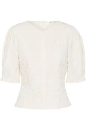 INWEAR Cennoxiw Top Tops T-shirts & Tops Short-sleeved White