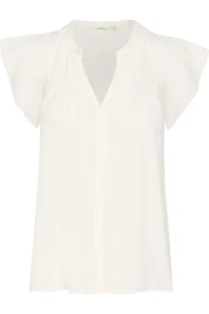 INWEAR Cidenzaiw Top Tops Blouses Sleeveless White