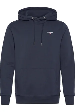 SEBAGO Noah Logo Hoodie Designers Sweatshirts & Hoodies Hoodies Navy